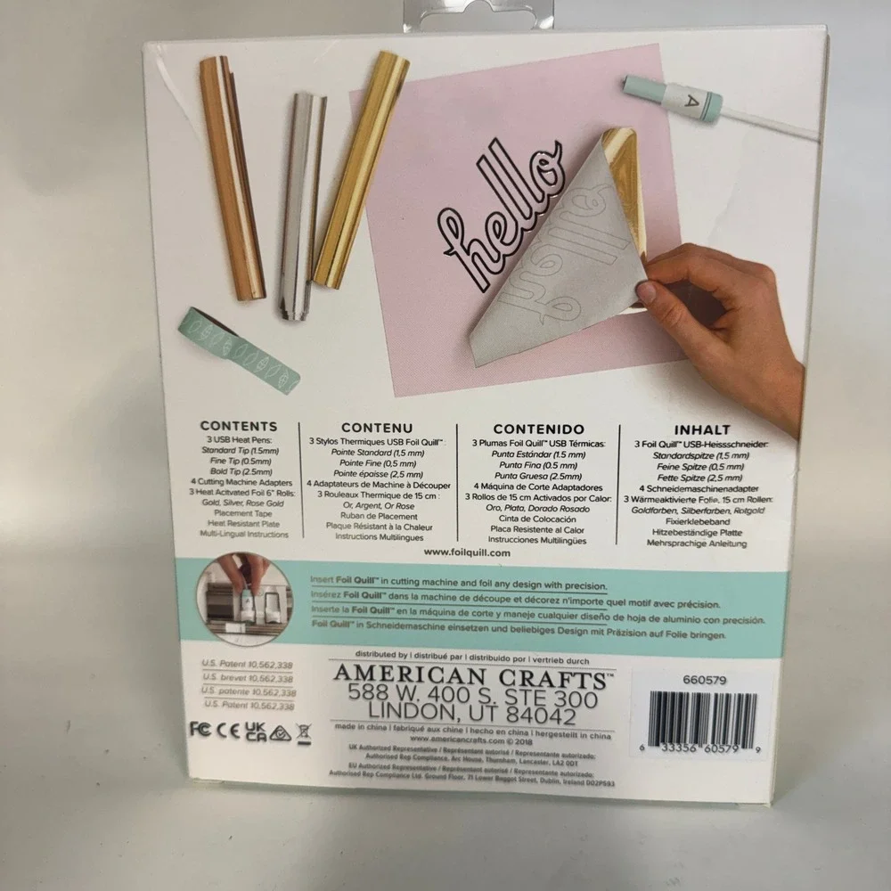 We R Memory Keepers Foil Quill All-In-One Kit 660579 USB Heat Pens & Foil